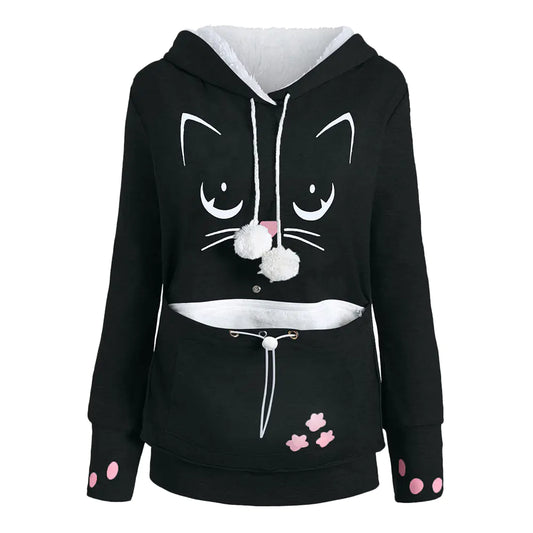 Cat and Dog Hoodie with Big Pocket for Pets